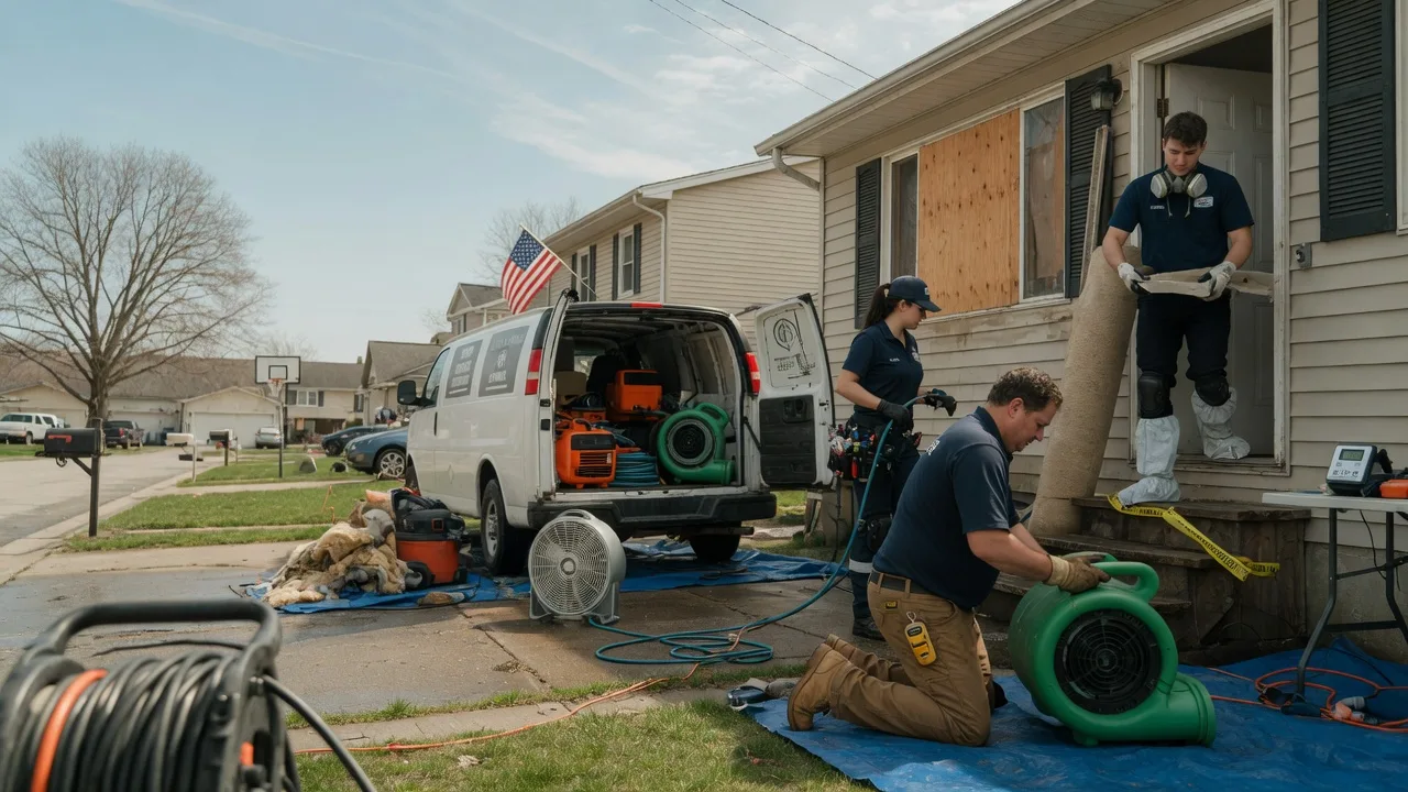 Water Damage Restoration in Post Falls, ID near me
